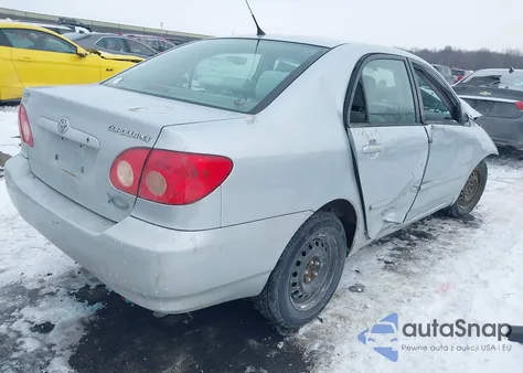 2008 Toyota Corolla Le z USA, uszkodzony, nr VIN 2T1BR32E18C921587